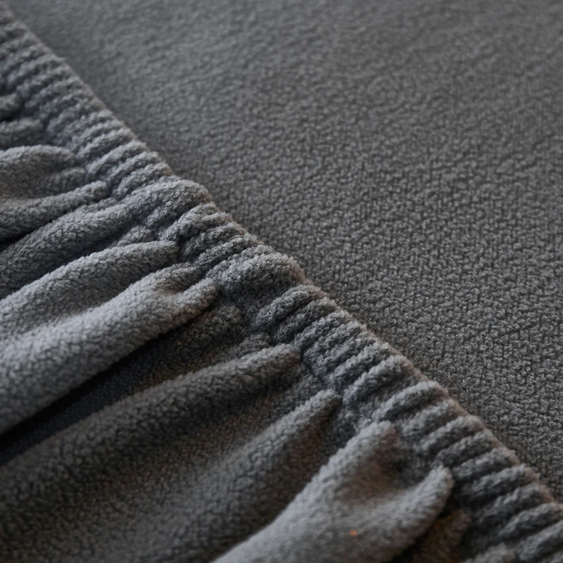 Набор плюшевых чехлов для дивана из ягненка бархатный эластичный Чехол мебели в