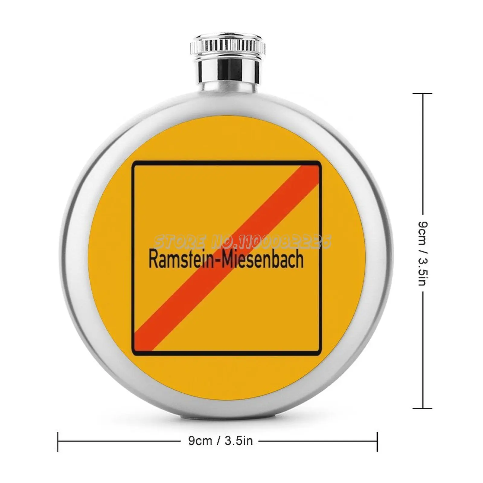 Лучшая дизайнерская фляжка Rammstein Miesenbach карманная портативная винная Бутылка для