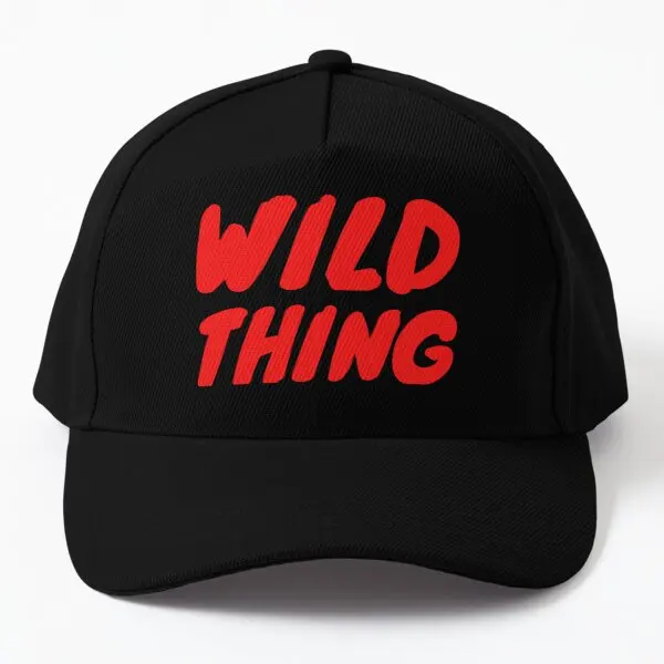 

Wild Thing Design 16 Baseball Cap Hat Hip Hop Czapka Sport Bonnet Fish Boys Spring Solid Color Black Casquette Women Casual