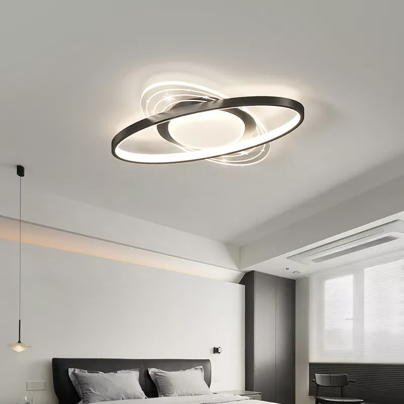 

NEW2023 Minimalist Modern Led Ceiling Lights Dimmable With Remote Home Indoor Lighting Decor Lamps Living Room Bedroom Study Cha