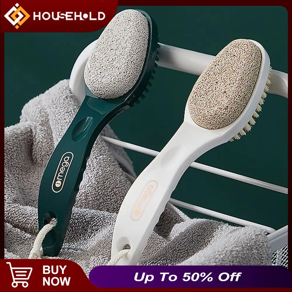 

With Soft Brush Clean Bath Brush Bathing Brush Exfoliator Skin Massager Scrubber Shower Bath Accessories Scrub Back Scrub Mud