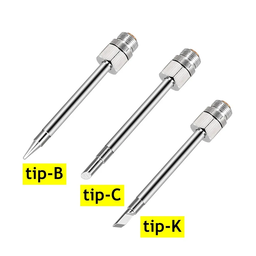 

3Pcs 15w 510 Interface Soldering Iron Head Tip Portable USB Soldering Iron Tip Welding Tool Lead-Free Precision Welding