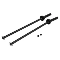 2pcs metal steel front drive shaft cvd for arrma 18 karton outcast notorious rc car upgrade parts accessories
