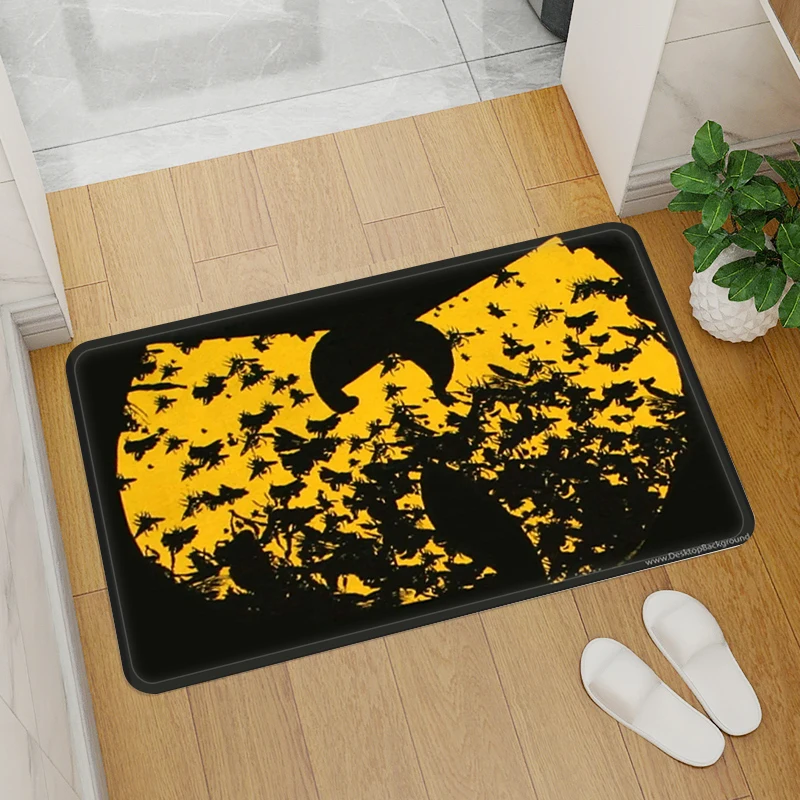 

Wu T-Tang Clans Prayer Mat Kitchen Carpet Design Bathroom Mats Rug Living Room Entrance Door Carpets Hallway Rugs Non-slip Home