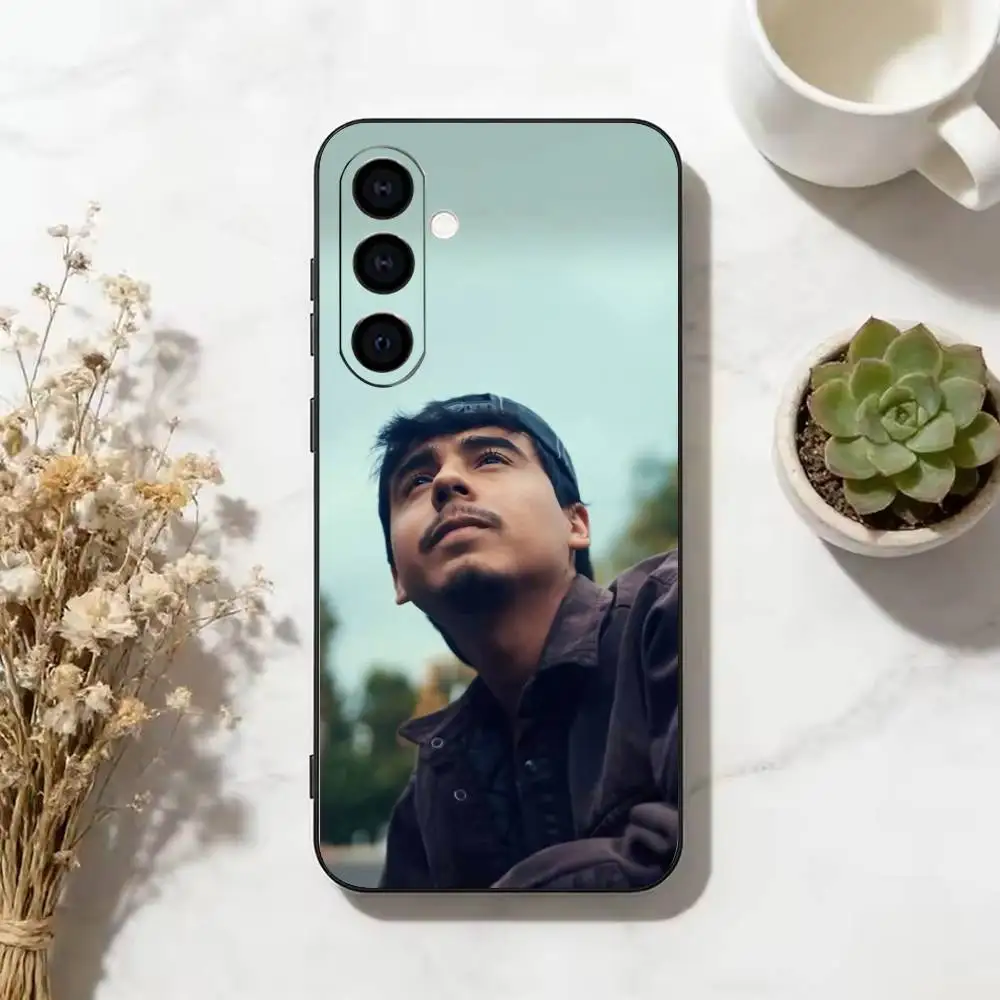 Фото Чехол для телефона Rapper Ivan Cornejo Mirada для Samsung Galaxy A73, A72, A71, A70, A53, A52, A51, мягкий силиконовый черный чехол №5