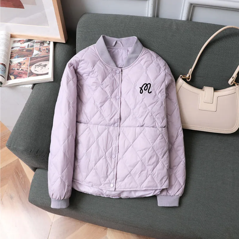 Malbon Women's Golf Wear, Baseball And Tennis Jackets, Women's Trench Coats, Autumn/winter Light Coats, Women's Down Coats