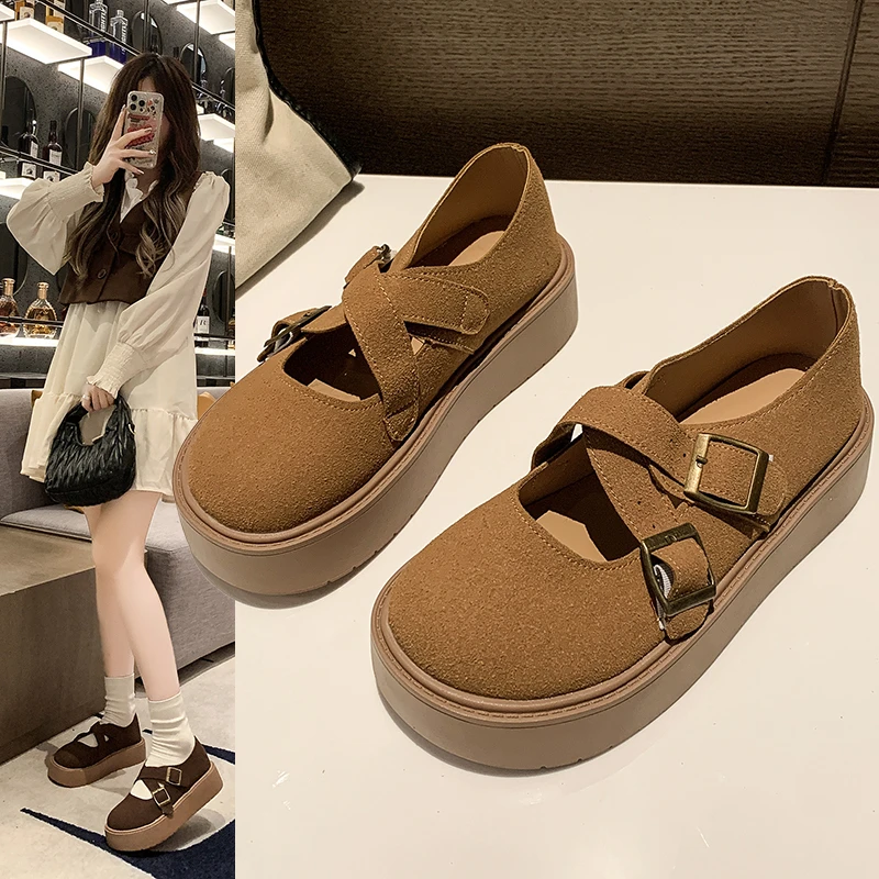 Женская обувь 2024 лоферы на меху сабо без шнуровки Modis мягкие осенние мокасины