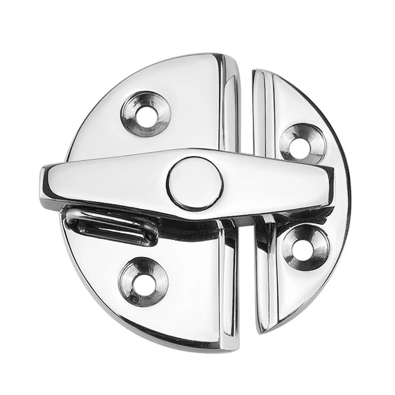 

Stainless Steel Boat Cabinet Hatch Access Doors Lid Cabin Turn Button Fishing Boat Twist Catch Latch Hardware Attachment