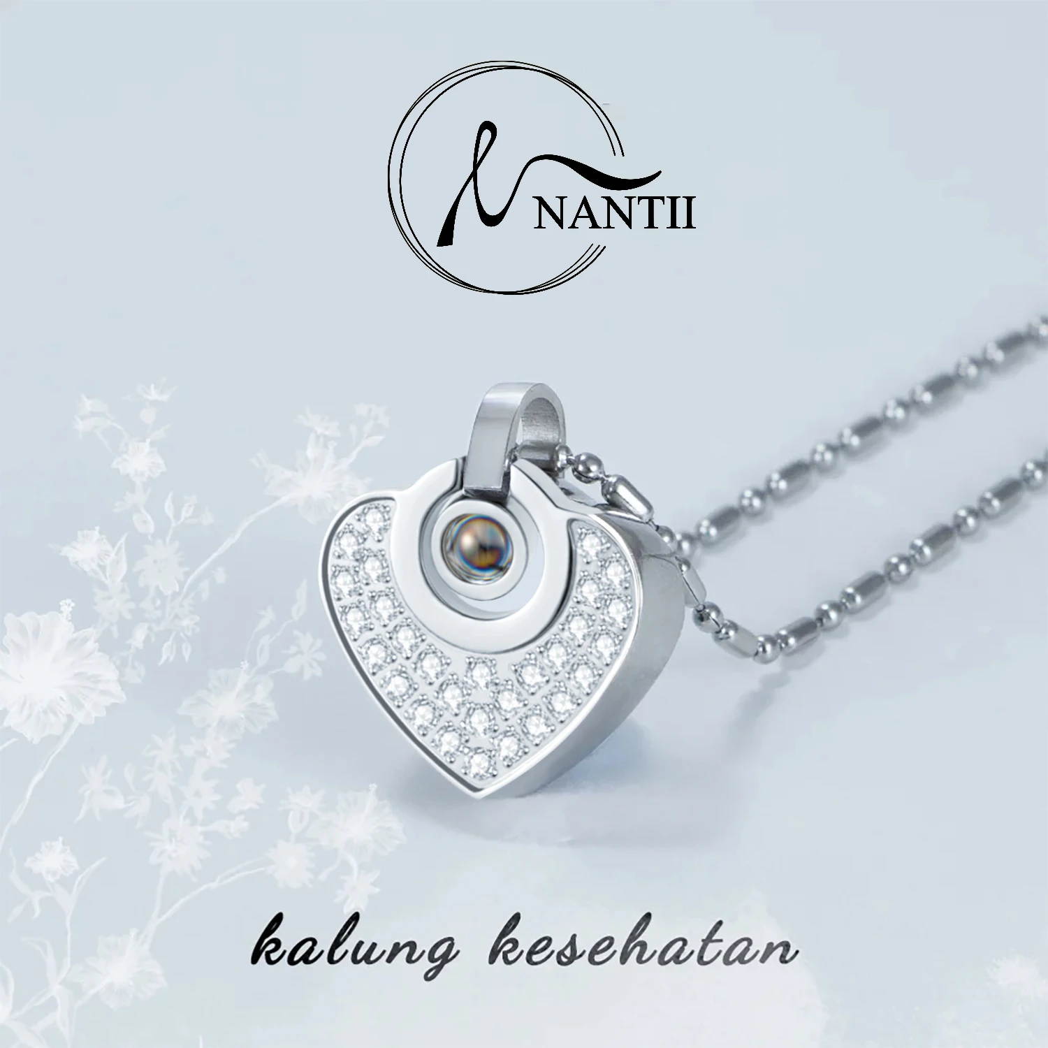 Женская подвеска из нержавеющей стали