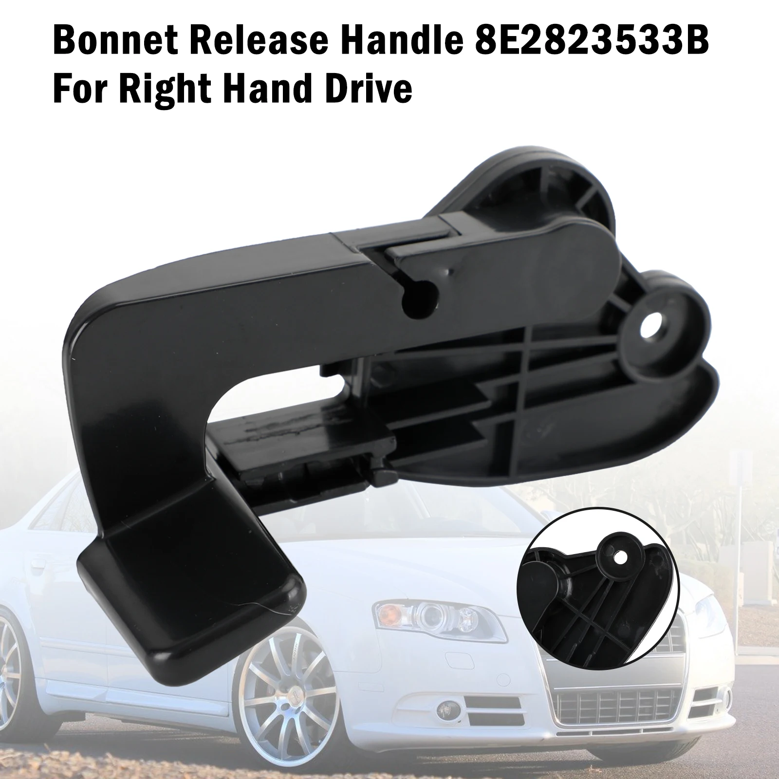 

Areyourshop RHD Bonnet Release Handle Lever 8E2823533B For Audi A4 B6 B7 2001-2008 Car Accessoriess Parts