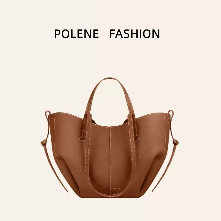 

POLENE FASHION 2023 high quality paris pleated large capacity fashion underarm women bag Tote bag shouder bags