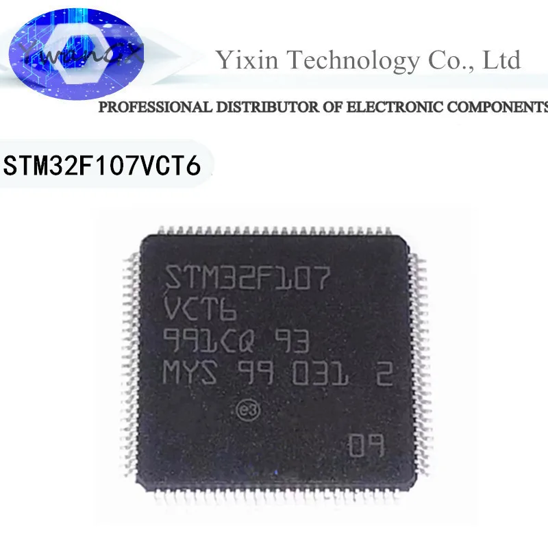 10pcs/lot stm32f107vct6 stm32f107 lqfp-100  original IC
