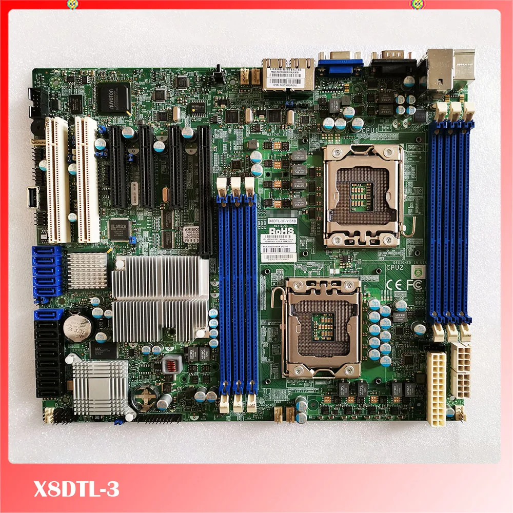 Original Server Motherboard For Supermicro X8DTL-3 X58 Good Quality