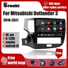 Автомагнитола 2DIN для Mitsubishi Outlander 3, GF0W, GG0W, 2018-2021, Android, мультимедийный видеоплеер, навигация, стерео, 4G, аудио, Carplay