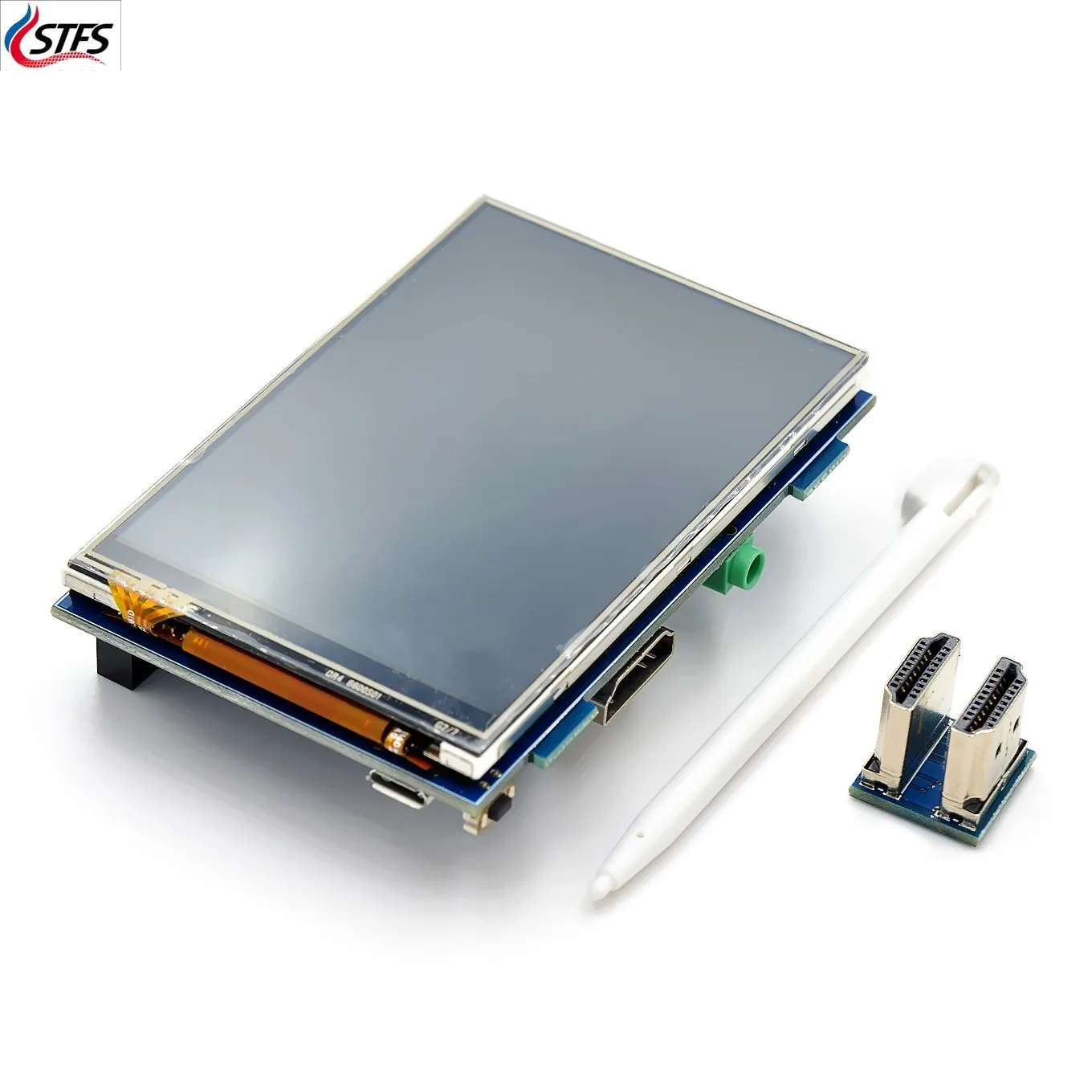 3 5-дюймовый сенсорный ЖК-экран HDMI USB Real HD 1920x1080 ЖК-дисплей Py для Raspberri Model B/Orange Pi (Play