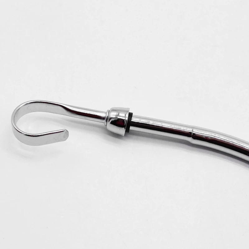 Хромированная трубка датчика масляного двигателя для Chevy 1955-79 SB 283 305 327 350 383 400