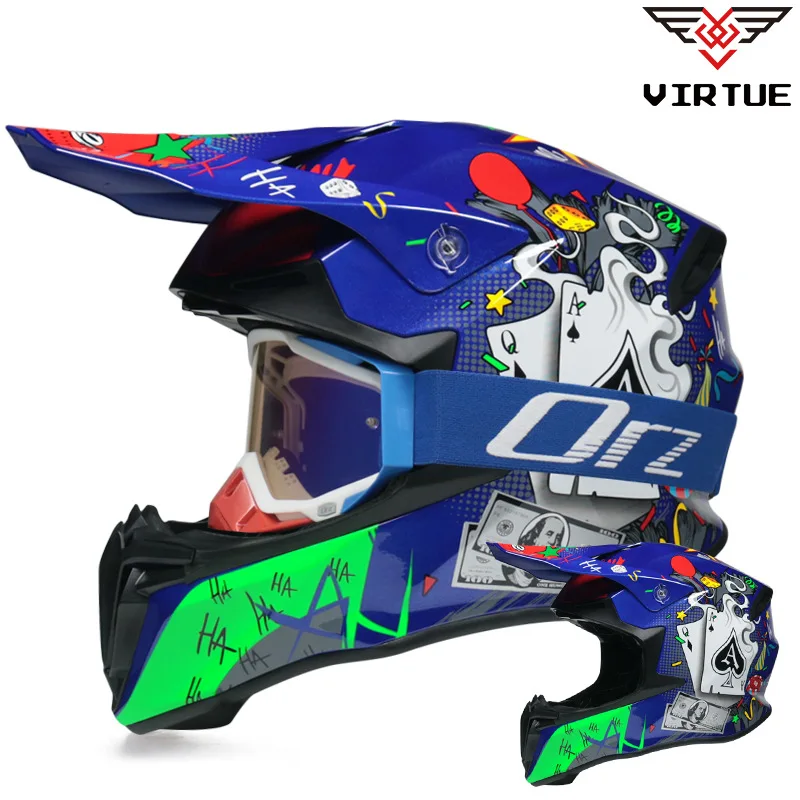 

Мужской и мужской всесезонный пляжный мотоциклетный карт для мотоциклистов, горный велосипед для джунглей, пересеченной местности, раллийный шлем