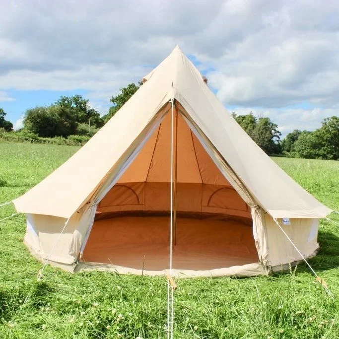 3M Роскошный Холст Хлопок Глэмпинг Монгольский Кемпинг Дом Семейный колокольчик