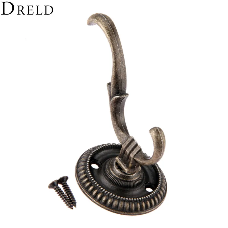 

Винтажные крючки DRELD 75x44 мм, античная бронза