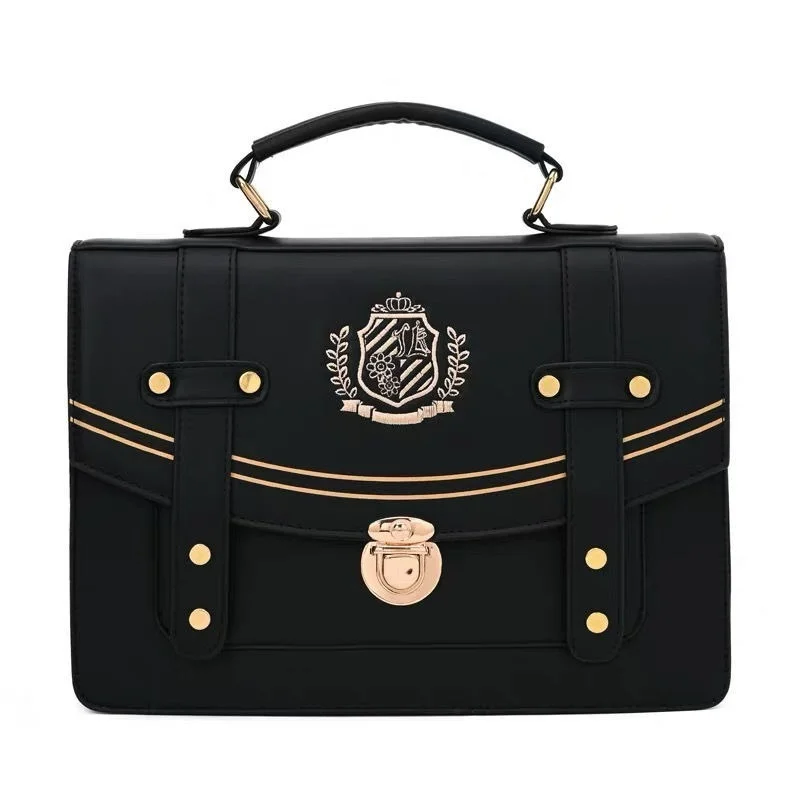 

2022 New Japanese Preppy Style JK Uniform Bag Girls School Bag For Women Messenger Shoulder Bag Female Satchel Backpack