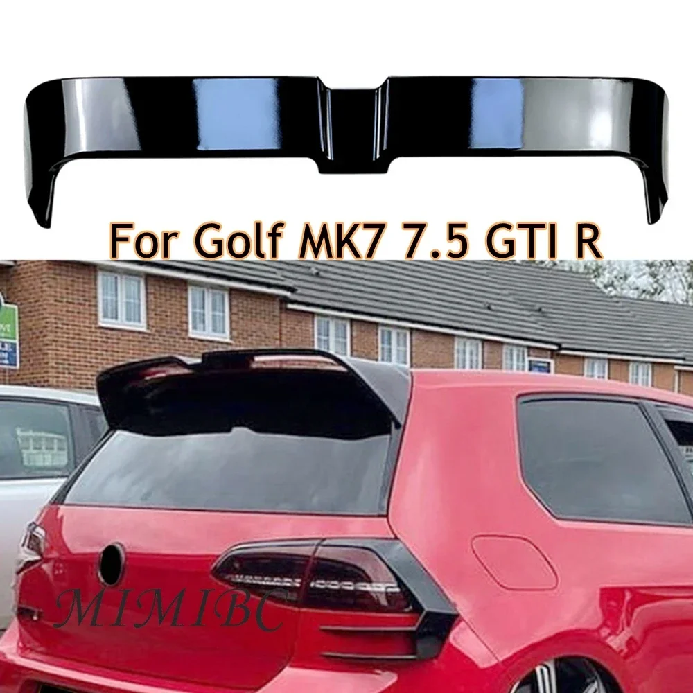 Фото Спойлер на крышу в стиле Oettinger 2013-2020 для Volkswagen Golf MK7 7.5 GTI R GTD, ABS, задний спойлер, аэродинамический элемент для Golf 7 №3