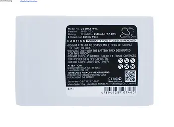 Cameron Sino 2500mAh White Battery for Dyson DC31 Animal, DC34 Animal, DC35 Multi floor, DC56, DC57, NOTE: this battery is 22.8V
