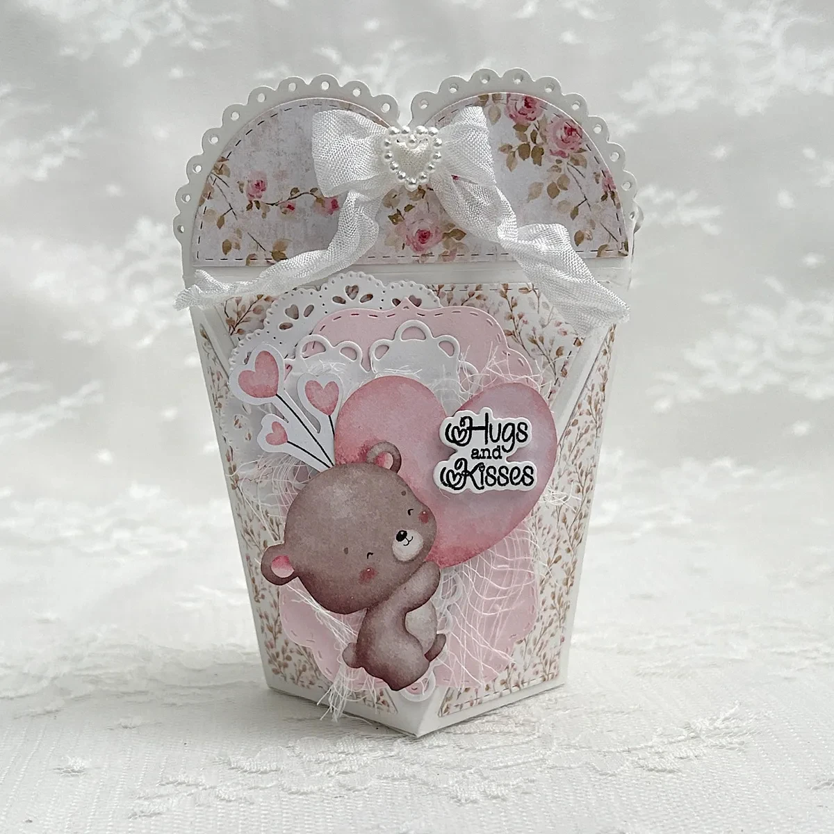 Фото Новые металлические вырубные штампы Stitch Heart Layers Stamp 2026 для скрапбукинга, рукоделия, изготовления фотоальбомов, шаблонов и декоративных элементов ручной работы №4