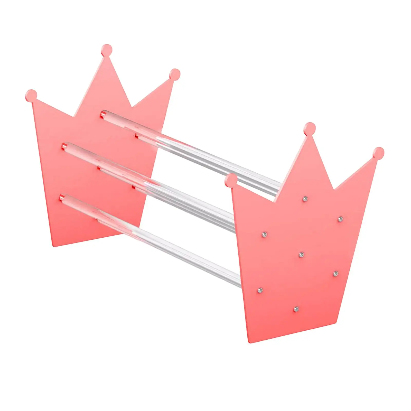 

Crown Headband Holder Organizer Hairband Display Stand Headwear Storage Rack Hair Hoop Holder for Showcase Show Dresser Girls