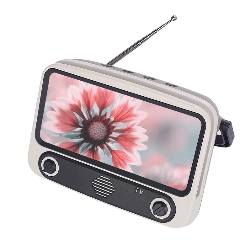 Ретро Мини-динамик Bluetooth для мобильного телефона фильмов телевизора