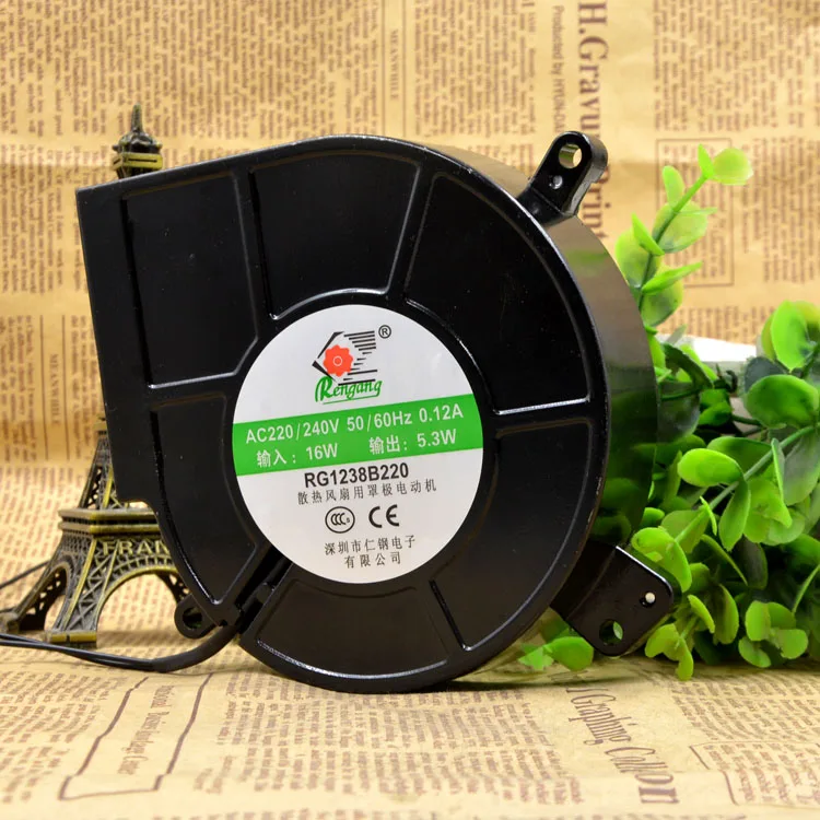 ORIGINAL RENGANG RG1238B220 12038 220 240V 0.12A COOLING FAN