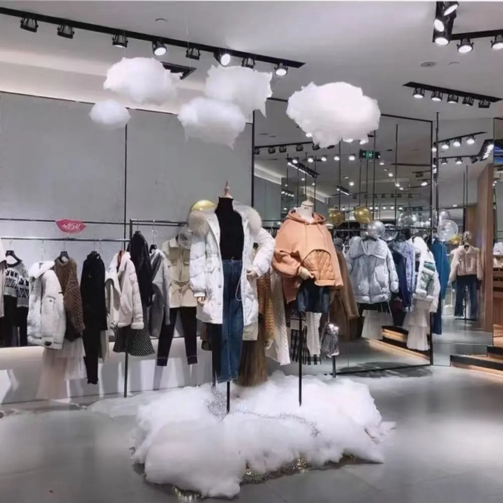 Магазин Одежды сделай Сам Реквизит Для Фотосессии Искусственный Хлопок Вечерний