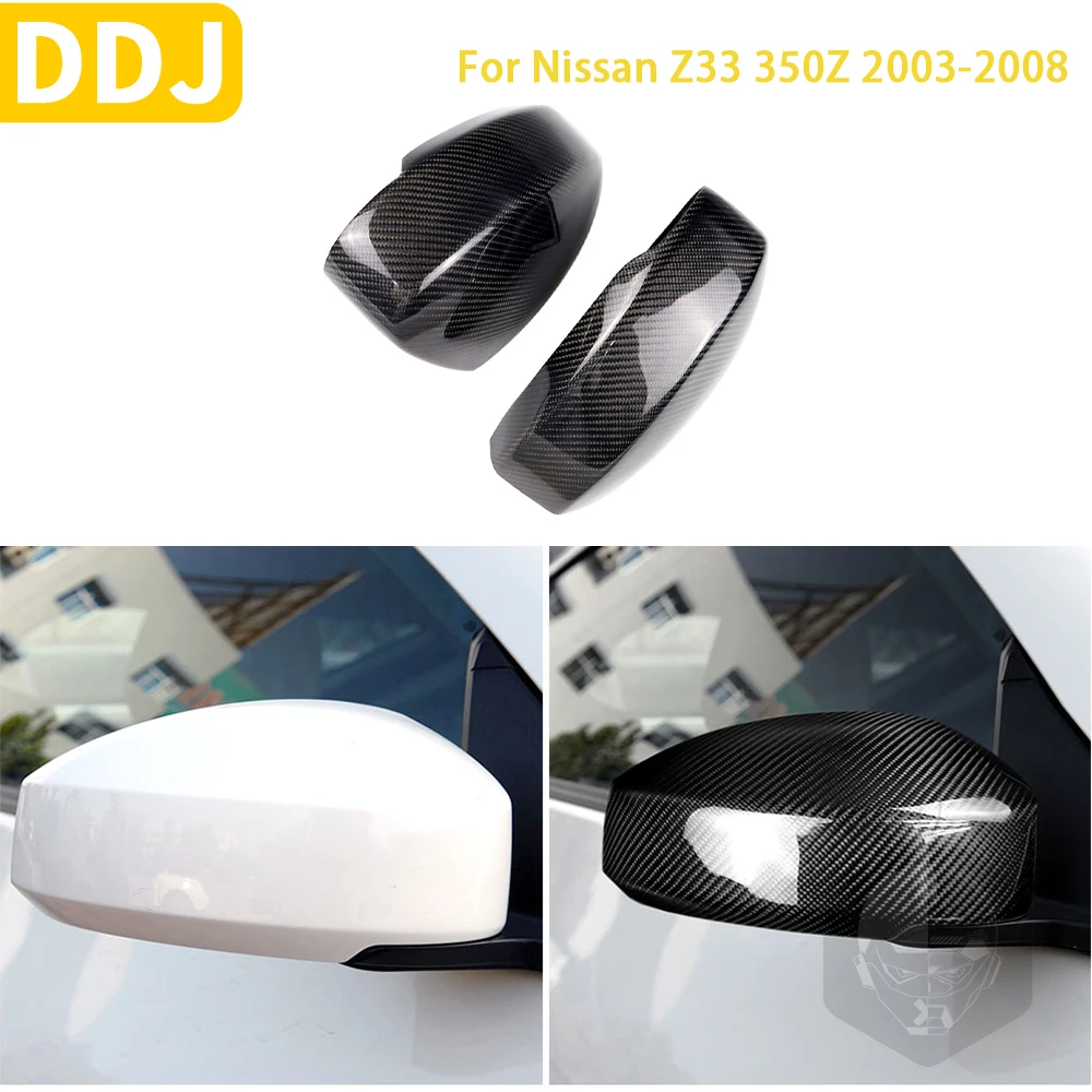 

Настоящее углеродное волокно для Nissan Z33 350Z 2003-2008, аксессуары для автомобиля, защитная крышка, отделка