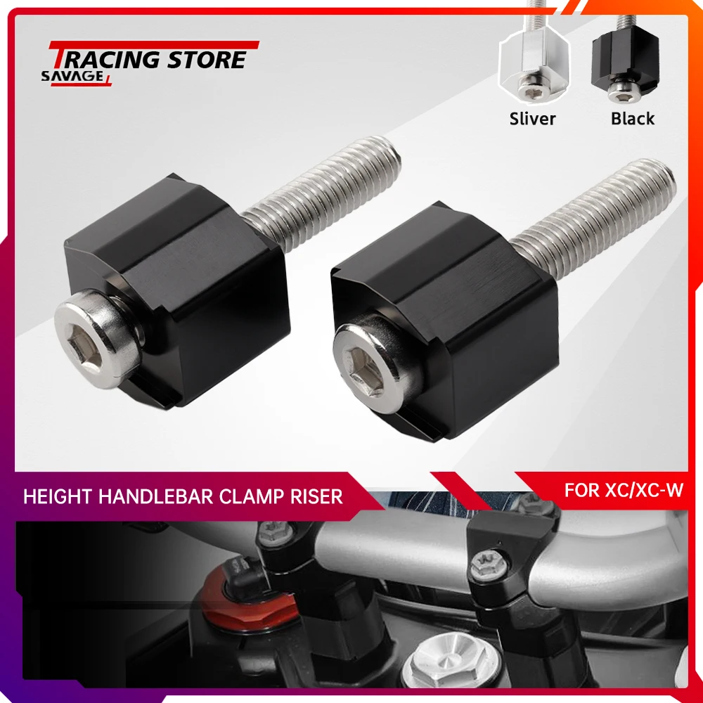 

Handlebar Riser Adapter For XC XC-W XC-F XCF-W SX SXF EXC EXCF 125 150 250 300 350 450 500 690 Motorcycle Handle Bar Mount Clamp