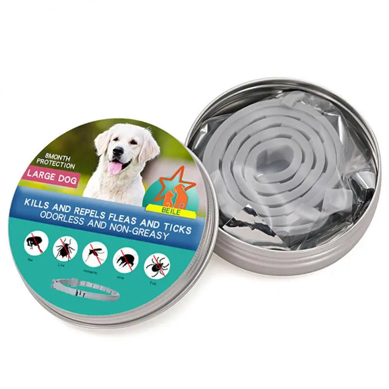 

2/4/5PCS 1 Box/bag Flea Tick Prevention Collar Anti-parasitic Pet Collars Retractable Effective Anti-mosquito Insect Repellent