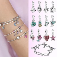2022 new 925 sterling silver original suitable for me series charm diy pendant beaded bracelet jewelry gift for original women