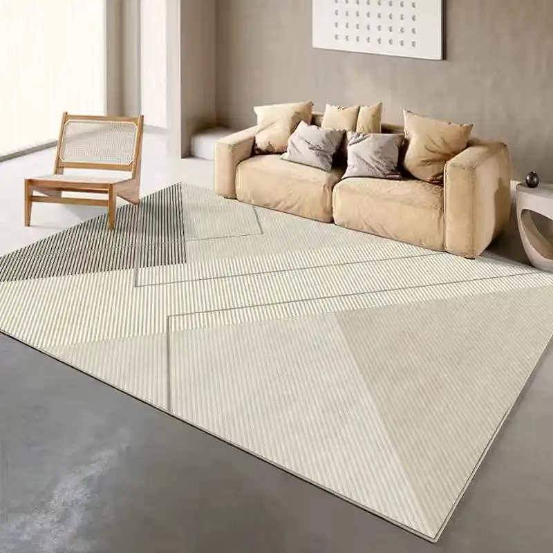 

Modern European Living Room Carpet Simple Sofa Coffee Table Carpet Non-Slip Mat Room Decoration Home Anti Slip Rug