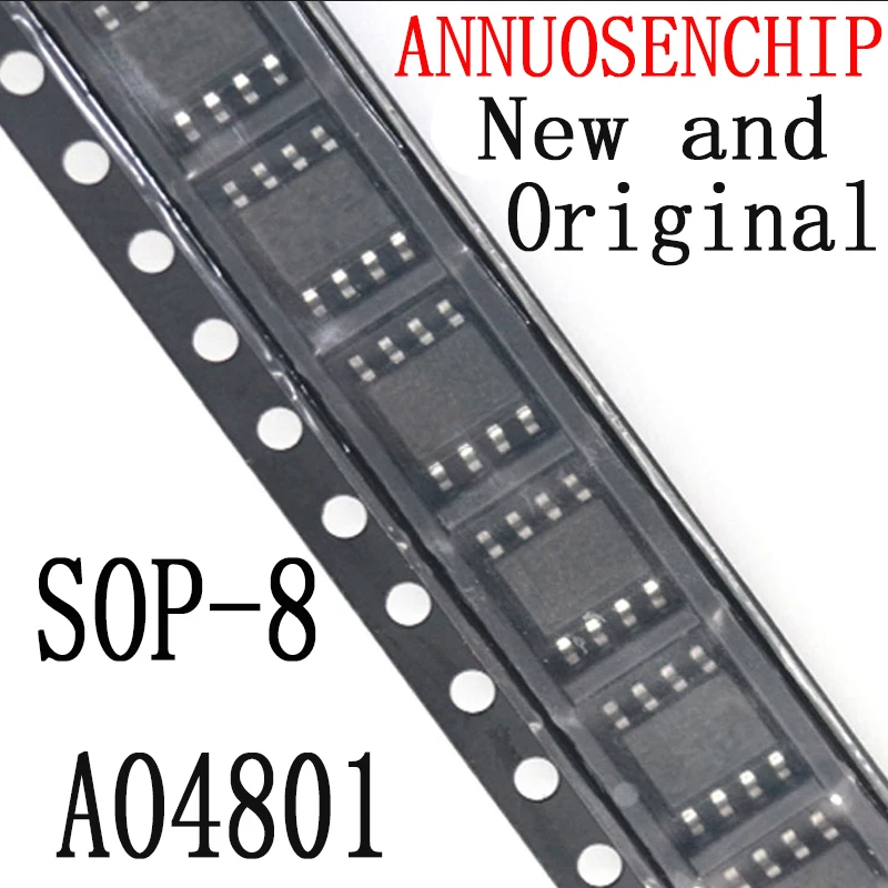 10 шт. новые и оригинальные SOP-8 4801 SOP8 AO4801A SOP AO4801