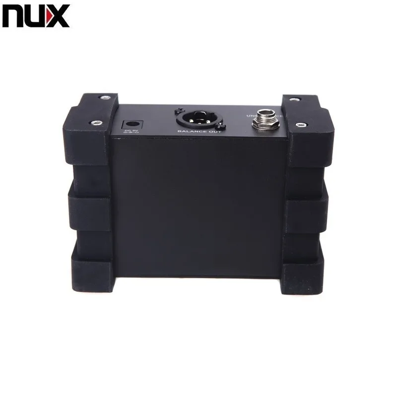 Professional NUX PDI-1G Guitar Direct Injection Phantom Power Box Audio Mixer  Compact Design Metal Housing enlarge