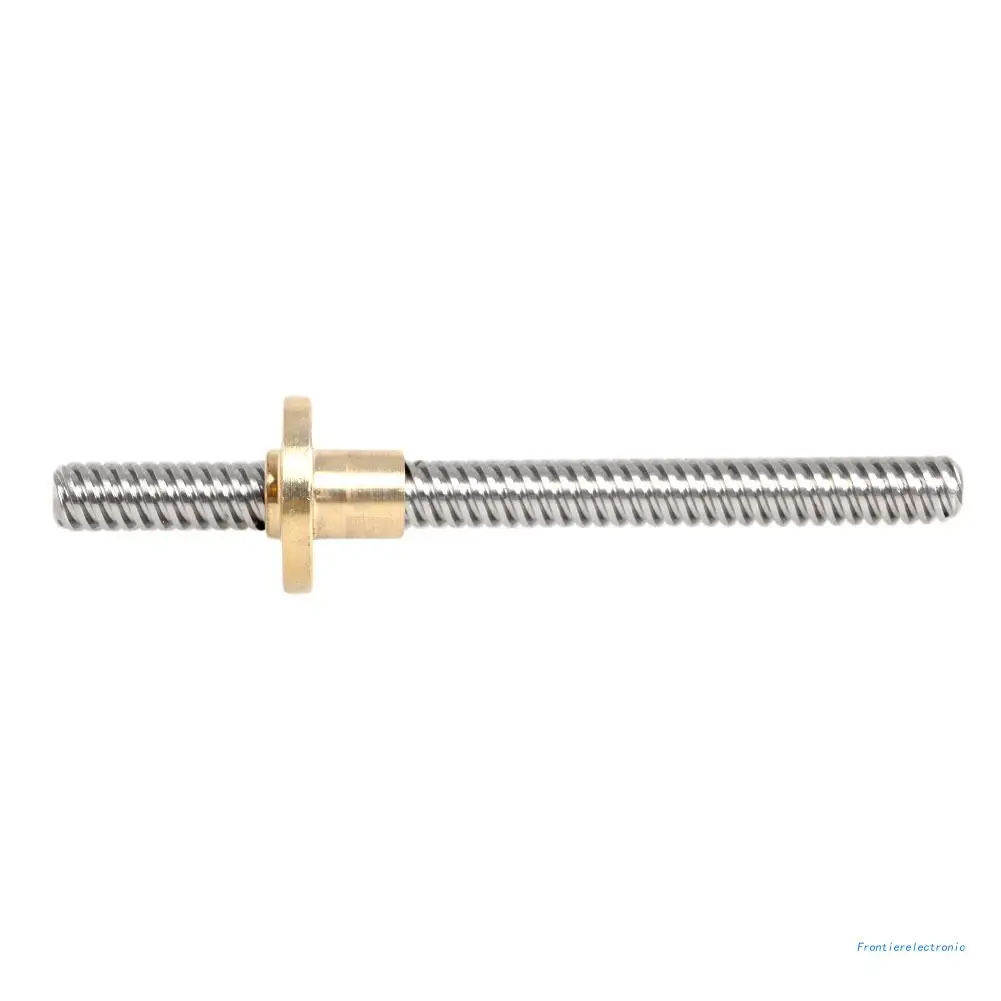 

8mm Acme threaded Rod Stainless steel Leadscrew+T8 Nut for cnc 3D printer Reprap DropShipping