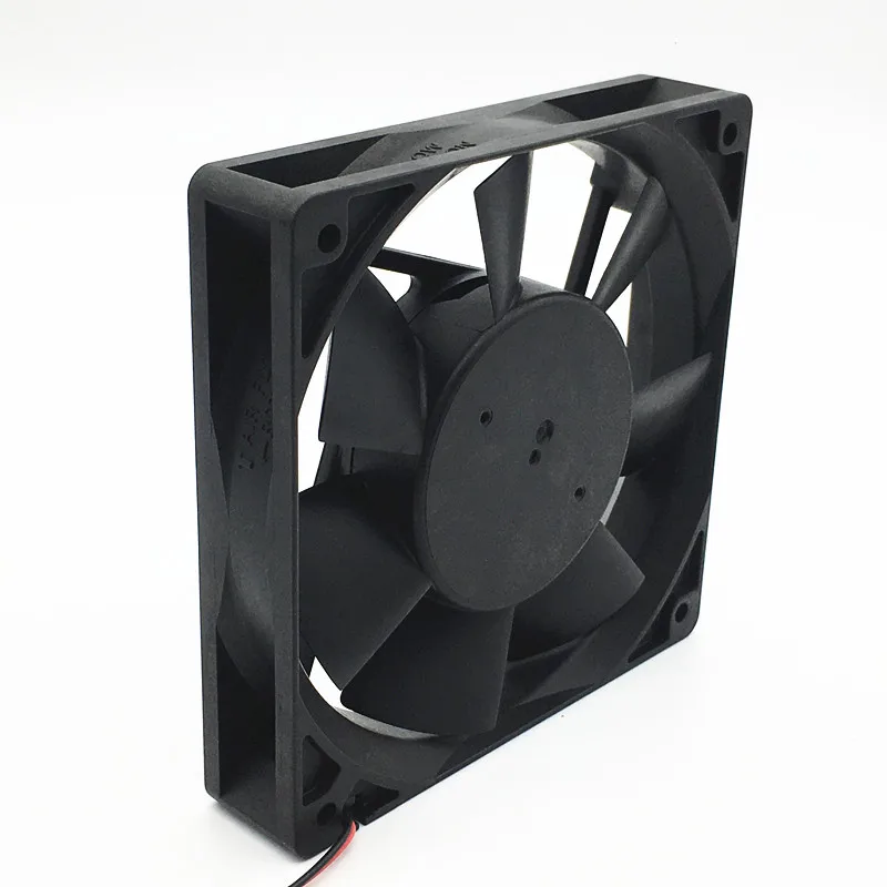 Двухпроводной охлаждающий вентилятор для сервера MELCO MMF-12B24DH-R00 DC 24V 0.18A 120x120x38 мм