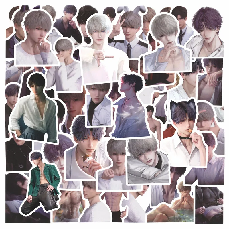 50 шт./компл. наклейка Любовь и глубокое пространство игра Rafayel персональный