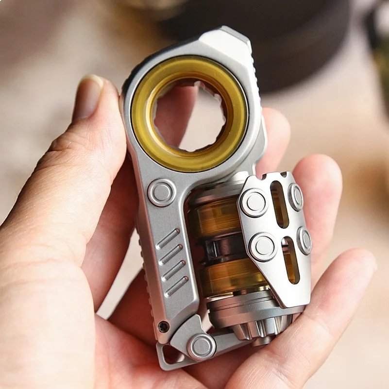 Фото Сенсорная игрушка-слайдер Sinian PEI & Steel Tuning Fork Fidget Slider - сенсорный яйцевидный шарик для снятия тревоги, для взрослых и детей, подарок для взрослых, EDC-аксессуар №2