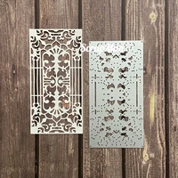 craft metal cutting dies cut die mold rectangle lace decorations scrapbook paper craft knife mould blade punch stencils dies