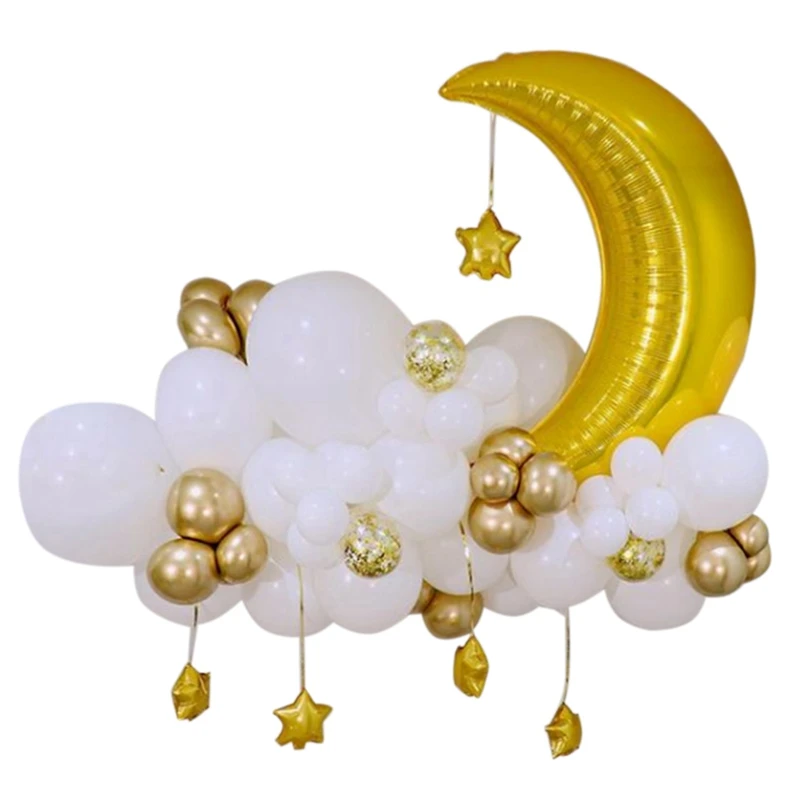 

Набор воздушных шаров EID MUBARAK, украшение для дома «сделай сам»