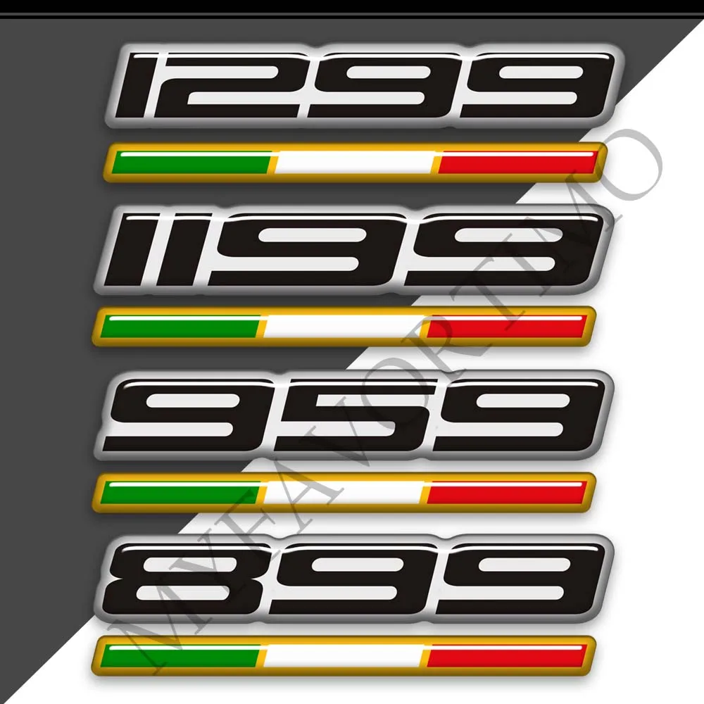 

For DUCATI PANIGALE V2 899 959 1199 1299 Tank Pad Sticker Decals Gas Fuel Oil Kit Knee Fish Bone Protector Motorcycle Accesories