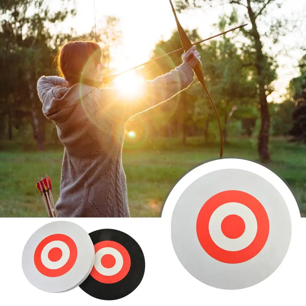 

Practice Target Round Shape Impact Resistant Portable Archery Arrow Target Ultra-light Competition Target Training Gym