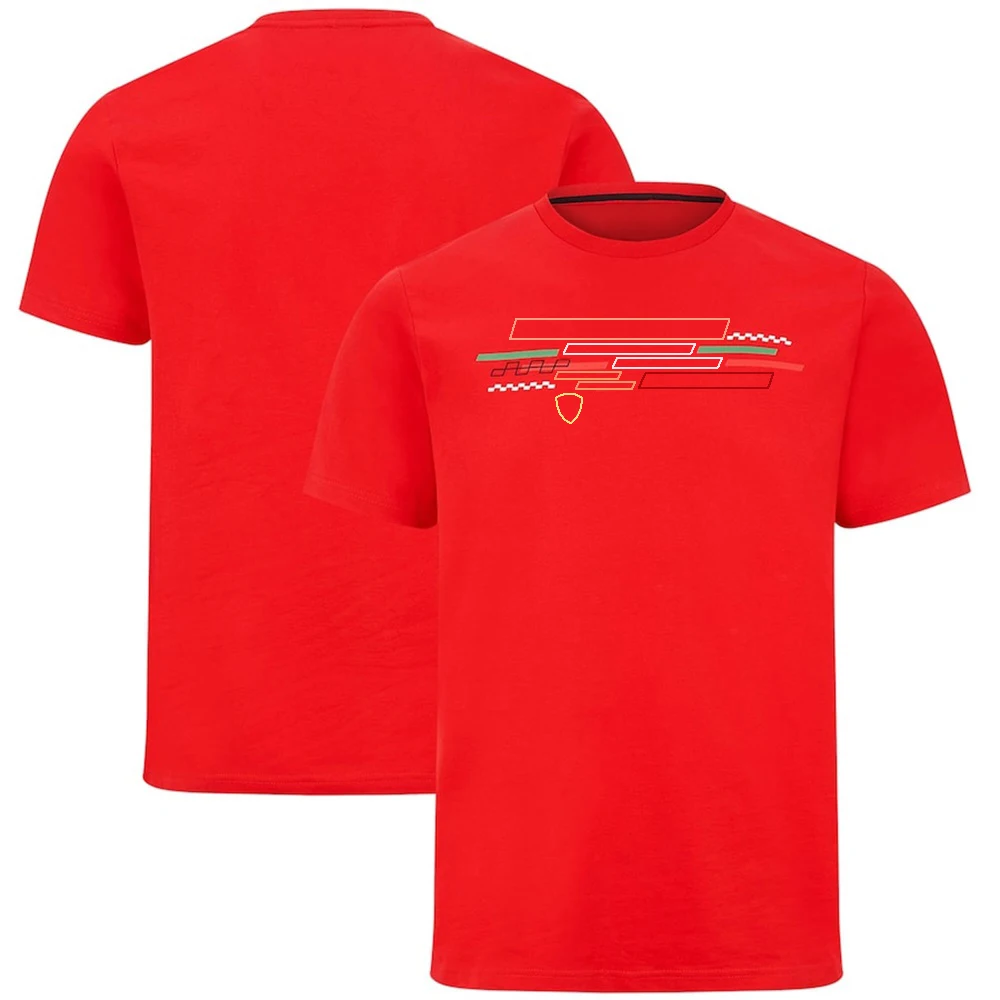 

Новинка 2022, футболки для фанатов гонок F1, футболки для команды Формула 1 с короткими рукавами для мотоспорта, летняя мужская футболка большо...