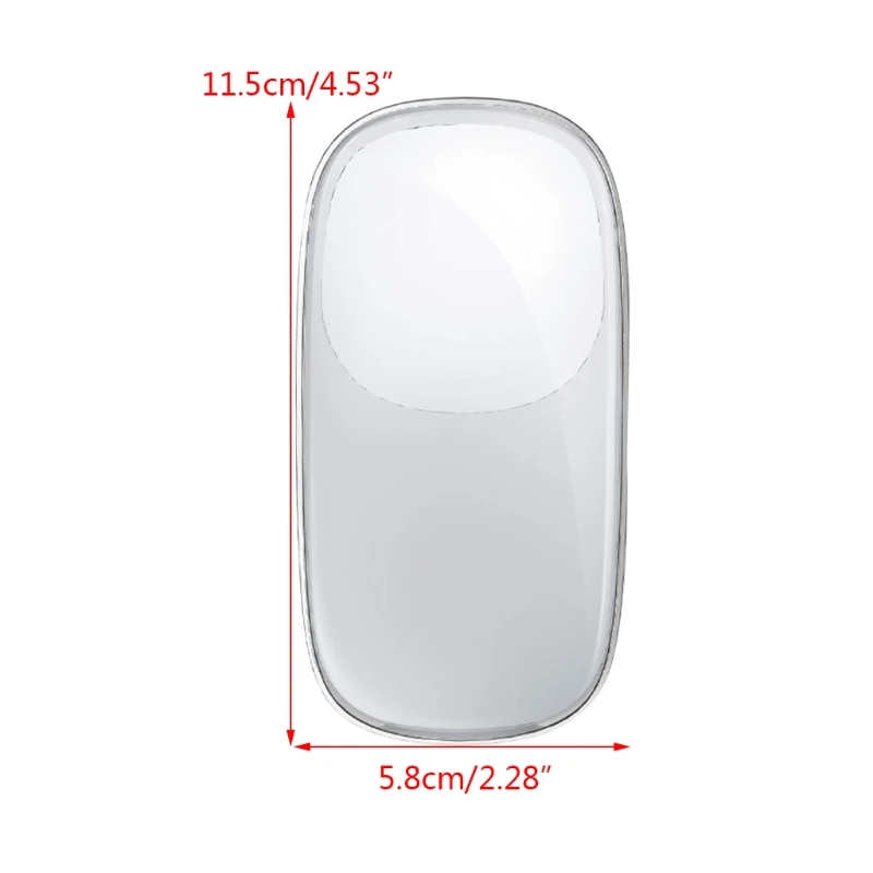 Силиконовый защитный чехол Magic Mouse прозрачный протектор мыши против царапин