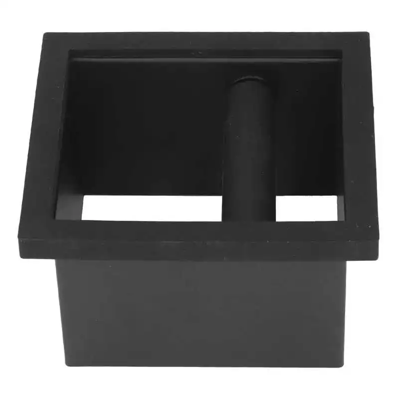 

Knock Box Black Coffee Disposal Bin Embedded for Home