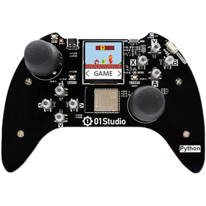 Pycontroller Controle Remoto Gamepad Esp32-s3 Placa de Desenvolvimento Wifi Bluetooth Python Programação